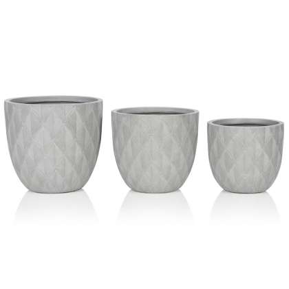 Set Ghivece Exterior - Amira, 3p.