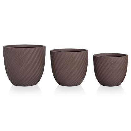 Set Ghivece Exterior - Lara, 3p.