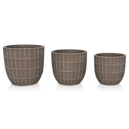 Set Ghivece Exterior - Galia, 3p.