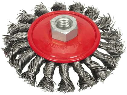 Perie CircularĂ Cu Toroane Din SÂrmĂ 100mm