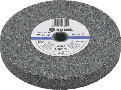 Disc Abraziv Pentru Polizor De Banc 125x12.7x17mm