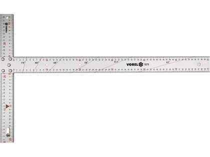 Echer Tip ''t'', 90 Grade, Aluminiu, 600mm