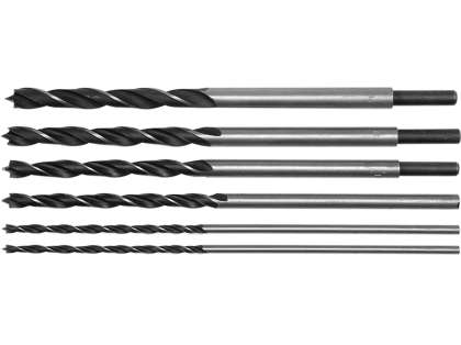 Set Burghie Lungi Pentru Lemn 6-14mm, 300mm