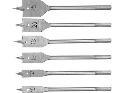 Set Freze Pentru Lemn 10-25mm, 6 Buc