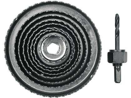 Set Carote Lemn 38-127mm