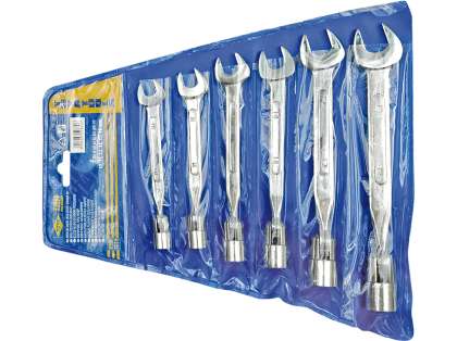 Set 6 Chei Combinate Cu TubularĂ