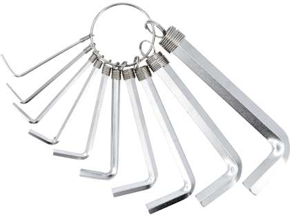 Set Imbusuri 10 Buc, 1.5-10mm Cr-v