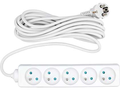 Prelungitor Cu ÎmpĂmÂntare, 5 Prize, 5m