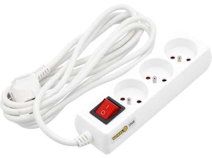 Prelungitor Cu ÎntrerupĂtor 3 Prize Cu ÎmpĂmÂntare, 3 M