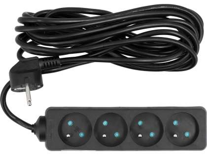 Prelungitor, 4 Prize Cu ÎmpĂmÂntare, 5m