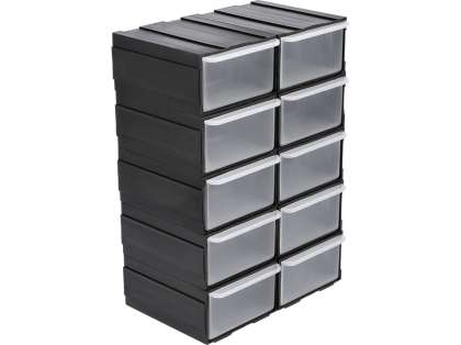 Organizator 10 Sertare, 225x155x100mm