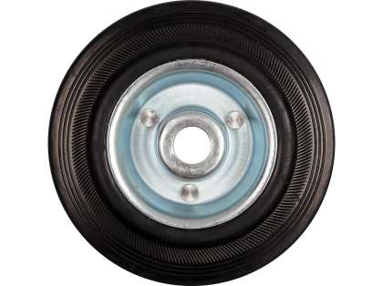 RoatĂ Cu Cauciuc Negru 150mm