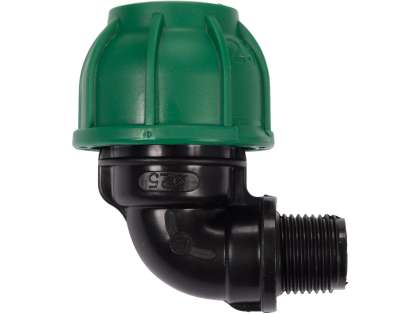 Cot Compresiune 90°, Filet Exterior, 25mm X 1/2''