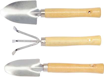 Set 3 Unelte Cromate Flo