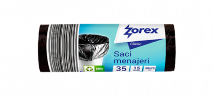 Zorex Clasic Saci menaj negri 35L 15/rola