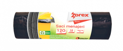 Zorex Basic Saci menaj negri 120L 10/rola