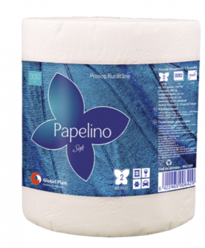 Papelino Soft Prosop hartie MIDI 2 str.640gr/rola