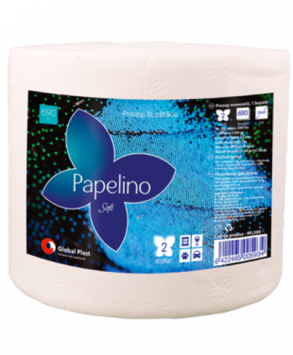 Papelino Soft Prosop hartie MAXI 2 str1350gr/rola