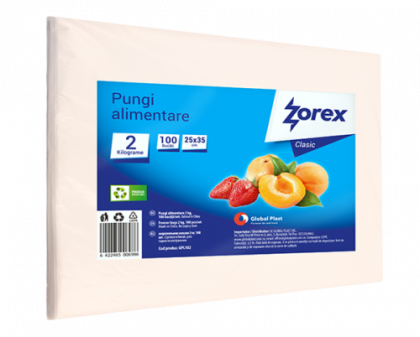 Zorex Clasic Pungi pt. congelator 2Kg 100/set