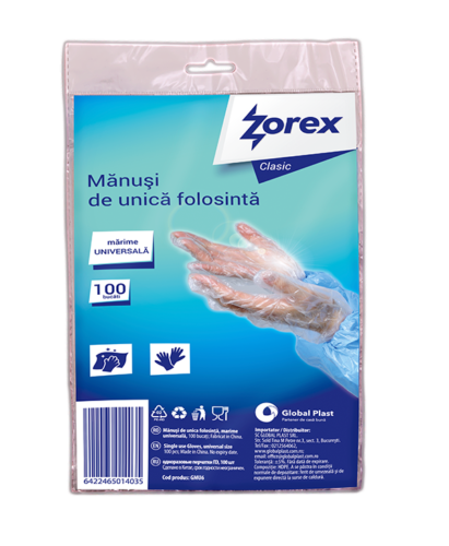 Zorex Clasic Manusi unica folosinta 100/set