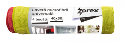 Zorex Pro Lavete microfibra 4/set