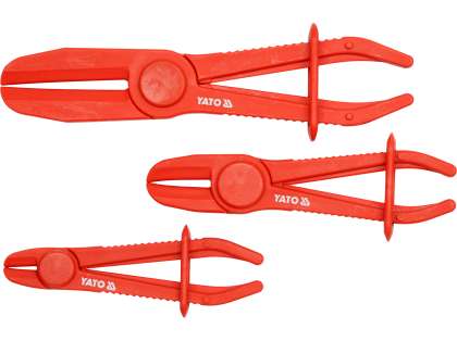 Set CleȘti Plastic Pentru Furtun Auto, 3 Buc