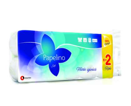 Papelino Hartie igienica 2str. 10role/set