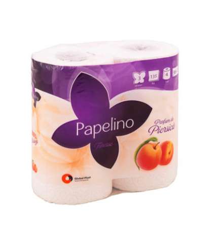 Papelino Piersica Hartie igienica 3str.4role/set