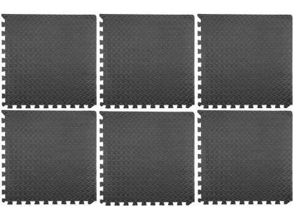 CovoraȘe ProtecȚie PardosealĂ, 6 Buc, 60x60cm, 12mm Grosime