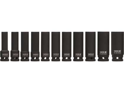 Set Chei Tubulare AdÂnci De Impact, 11 Buc