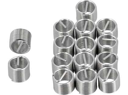 InserȚie SpiralatĂ Pentru Reparat Filete M10x1.25x15mm, 15 Buc