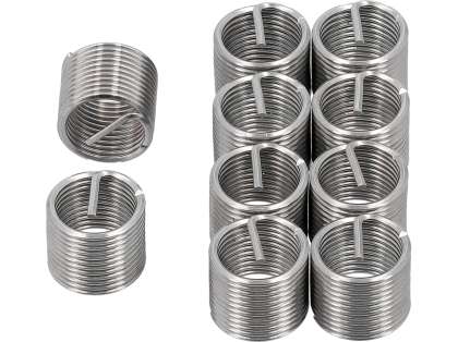 InserȚie SpiralatĂ Pentru Reparat Filete M12x1.25x18mm, 10 Buc