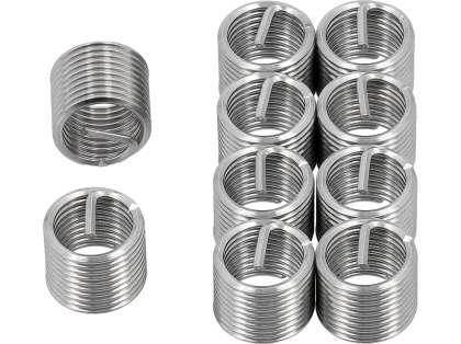InserȚie SpiralatĂ Pentru Reparat Filete M12x1.5x18mm, 10 Buc