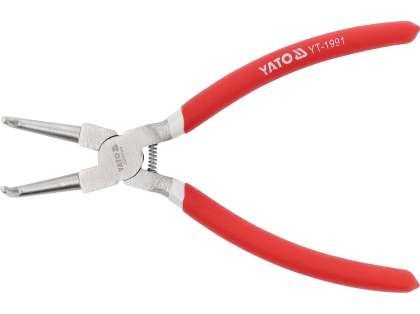 CleȘte Inele SiguranȚĂ Cu VÂrf Îndoit, 225mm