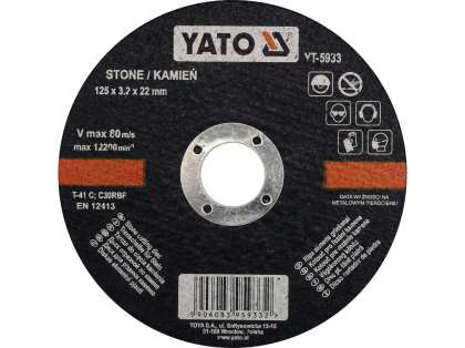 Disc TĂiat PiatrĂ 125x3.2x22mmdisc Taiat Piatra 125x3.2x22mm