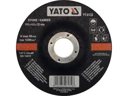 Disc Debitat PiatrĂ 115x6.0x22mm