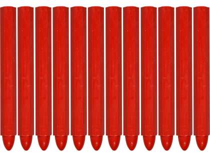 Set 12 Creioane Cerate, RoȘu