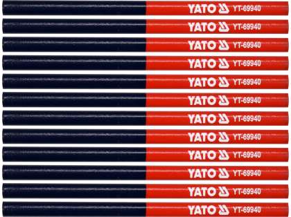 Set 12 Creioane Tehnice, Cap Dublu, 2 Culori