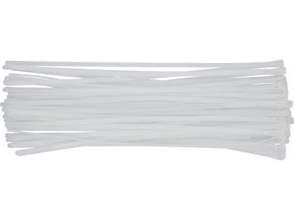 Colier Plastic Reutilizabil 7,6x450mm 50 Buc, Alb