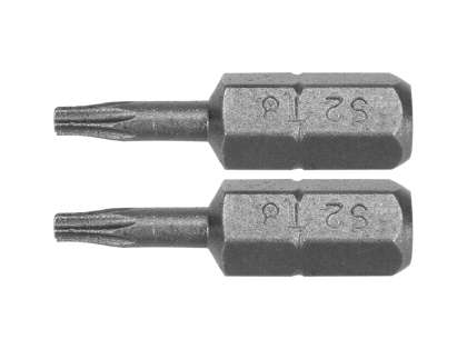 BiȚi 1/4''x25mm Torx T8, 2 Buc