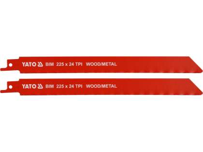 Lamă Metal-Lemn 24Tpi, 225Mm, 2 Buc