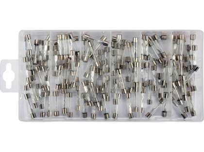 Set Siguranțe De Sticlă 6X30Mm, 120 Piese