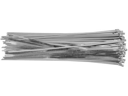 Coliere Metalice Reglabile 4.6X350Mm, 100 Buc