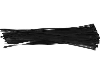 Coliere Plastic 500X7.6Mm, 50 Buc, Negru