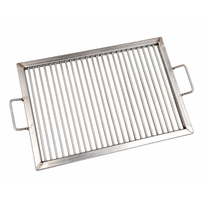 Gratar Inox Tip Portabil Cu Tije Mobile Si Rama 52x37cm