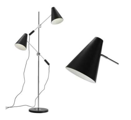 Lampadar Metalic Cu Soclu E14 X 2 151cm