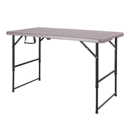 Masa Pliabila Tip Ratan 120x60cm / 52-75cm / 60kg