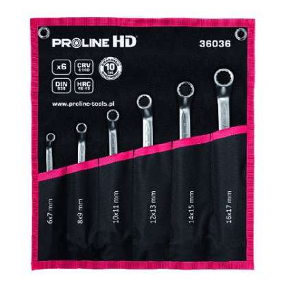 Set Chei Inelare Cotite Cr-va Hd 6-22mm - 8p.
