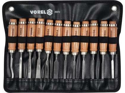 Set Dalti Pentru Lemn, 12 Buc