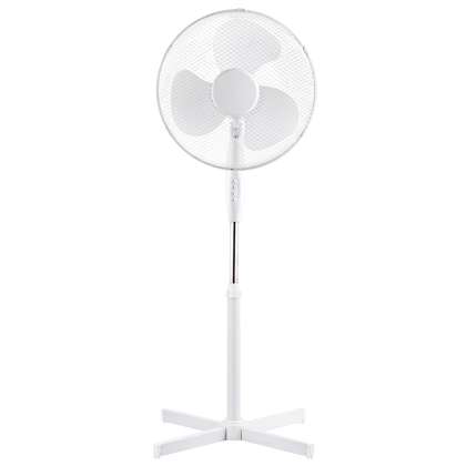Ventilator Picior 3 Viteze Platinet - Alb